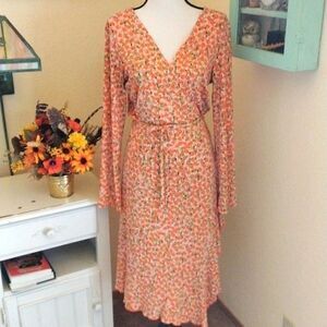 Max & Cleo Soft Knit True Wrap Dress